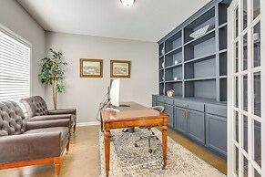 Patio w/ Fireplace: Spacious Sharpsburg Home!