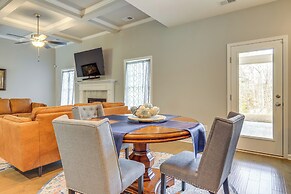 Patio w/ Fireplace: Spacious Sharpsburg Home!