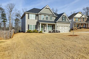 Patio w/ Fireplace: Spacious Sharpsburg Home!
