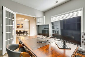 Patio w/ Fireplace: Spacious Sharpsburg Home!