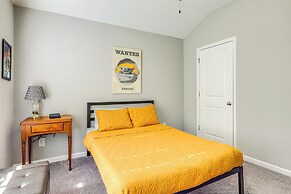 Patio w/ Fireplace: Spacious Sharpsburg Home!