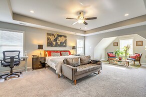 Patio w/ Fireplace: Spacious Sharpsburg Home!