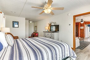 Beachfront Home 1 Mi to Lighthouse on Oak Island