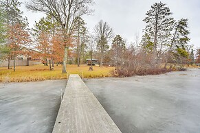 Minong Flowage Cabin w/ Fire Pit & Dock!