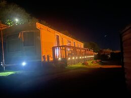 2 Bed Caravan With Aberystwyth Town Viev