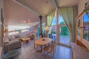 Ferienhaus mit Sauna im Ferienpark Mirow