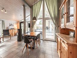 Ferienhaus mit Sauna im Ferienpark Mirow
