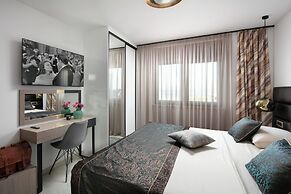 Infinity Blue and Golden Sky