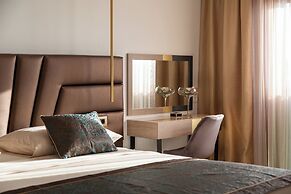 Infinity Blue and Golden Sky