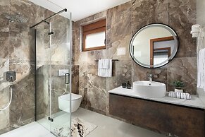 Infinity Blue and Golden Sky