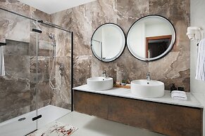 Infinity Blue and Golden Sky