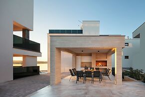 Infinity Blue and Golden Sky