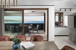 Infinity Blue and Golden Sky