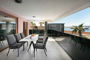 Infinity Blue and Golden Sky