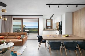 Infinity Blue and Golden Sky