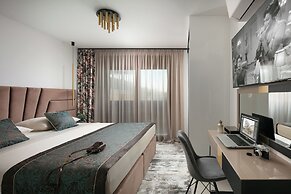 Infinity Blue and Golden Sky