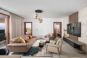 Infinity Blue and Golden Sky