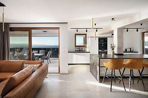 Infinity Blue and Golden Sky