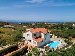 Villa Elihrisos-private Heated Pool Near the sea
