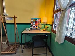 During Moonshine Hostel Samyan