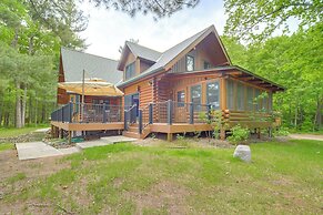 Lakefront Cabin w/ Sauna & Dock in Webster!