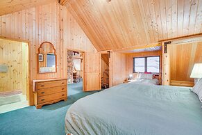 Lakefront Cabin w/ Sauna & Dock in Webster!