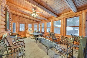 Lakefront Cabin w/ Sauna & Dock in Webster!