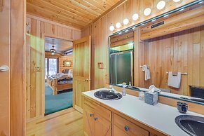 Lakefront Cabin w/ Sauna & Dock in Webster!