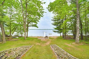 Lakefront Cabin w/ Sauna & Dock in Webster!