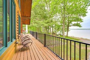 Lakefront Cabin w/ Sauna & Dock in Webster!