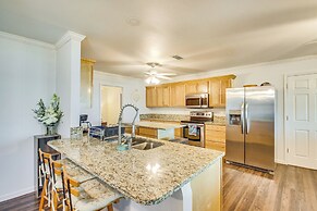 Private Patio & Hot Tub: Bayside Home in Pace!