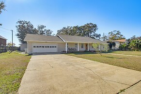 Private Patio & Hot Tub: Bayside Home in Pace!