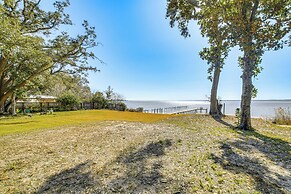 Private Patio & Hot Tub: Bayside Home in Pace!