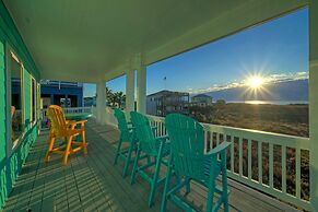 Coastal Soiree Ocean Views Game Room Steps From Port Aransas Beaches