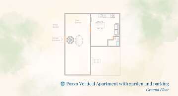 Pozzo Vertical Apartment With Garden and Parking