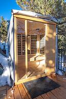 Sauna Firepit King Bed Close to Skiing