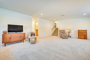 Deck w/ Forest Views: Modern Home in Rochester!