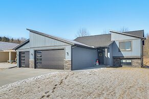 Deck w/ Forest Views: Modern Home in Rochester!