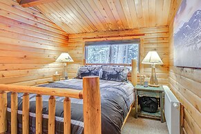 5 Mi to Breckenridge Ski Resort: Cozy Wood Cabin!