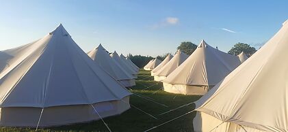 Nine Yards Bell Tents at the TT- Douglas