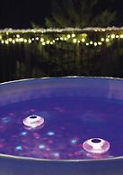 Cozy Hot Tent With Log Burner & Hot Tub Left Tent