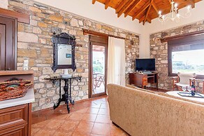 Beachfront Stone House - Samos Seaview Retreat