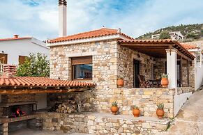 Beachfront Stone House - Samos Seaview Retreat