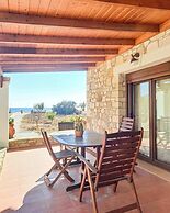 Beachfront Stone House - Samos Seaview Retreat