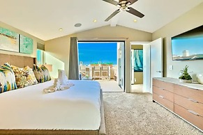 7 Br 2 Hot Tubs Rooftop Beach Block Ocean View