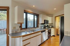 Half Block to Beach w/ Oceanview, Patio + Balcony The Shore Pine by Av