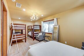Wraparound Deck & Grill: Wrightwood Cabin Near PCT