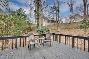 Spacious Home w/ Deck & Perks in Marietta!