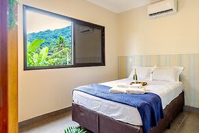 Jacuzzi Privativa com AC em Maresias