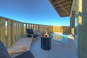 Cart-friendly Boardwalk to the Beach Private Pool Firepit Pond Views B